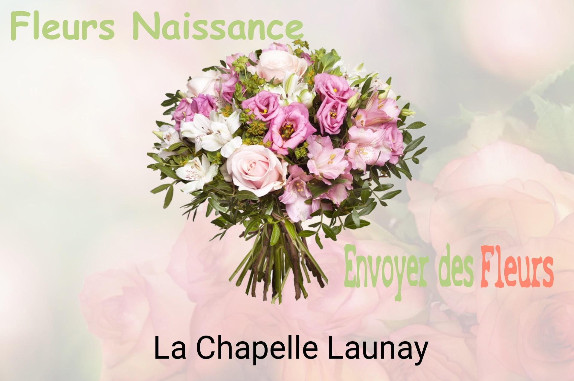 Bouquet de fleurs de naissance livré à La Chapelle-Launay
