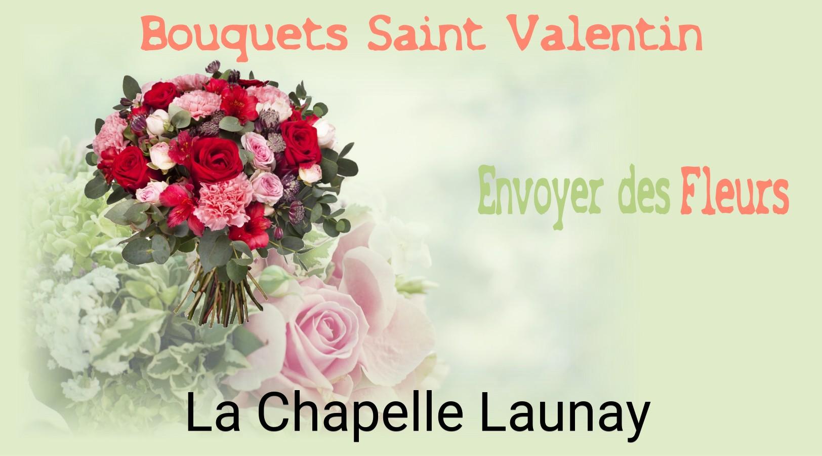 Roses de Saint-Valentin livrées à La Chapelle-Launay